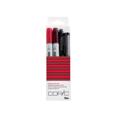 Набір спиртових маркерів Copic Ciao Set Doodle Pack Red, Червоні відтінки 2+1+1 шт
