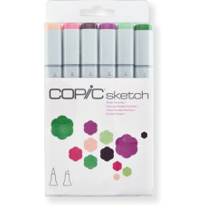 Набір спиртових маркерів Copic Sketch Set Floral Favorites 1, 6 шт