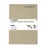 Скетчбук SketchMarker В5 44 листов, 180 г, бежевый, MGLHM / SAND