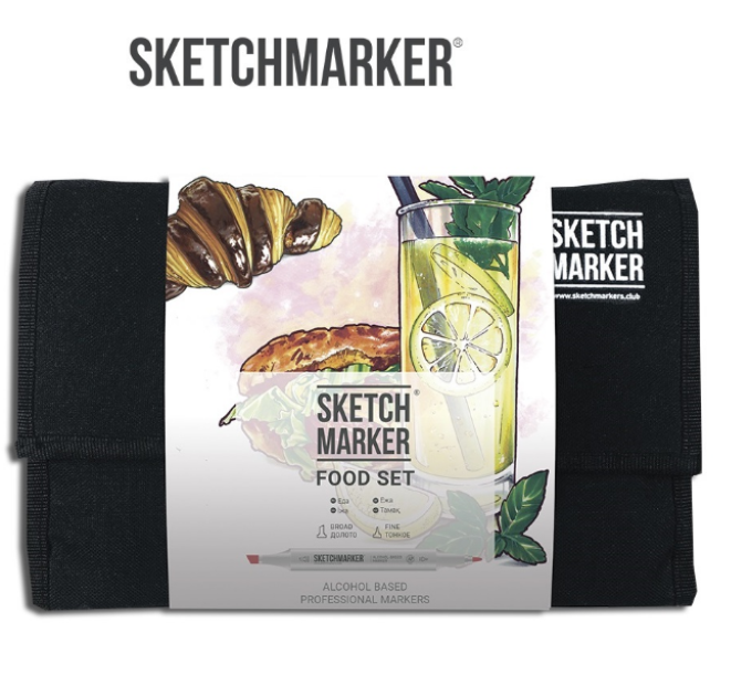 Набір маркерів SKETCHMARKER 24 Outdoor Set Пленер 24 шт арт LEset5