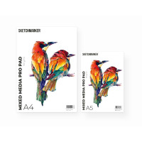 Альбом для маркеров A4 SKETCHMARKER MIXED MEDIA PRO PAD (A4, 30 pages, 160gsm для разных техник и инструментов)